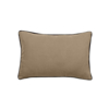 Coussin Prelude en lin lavé Camel 40 x 60 Vent Du Sud