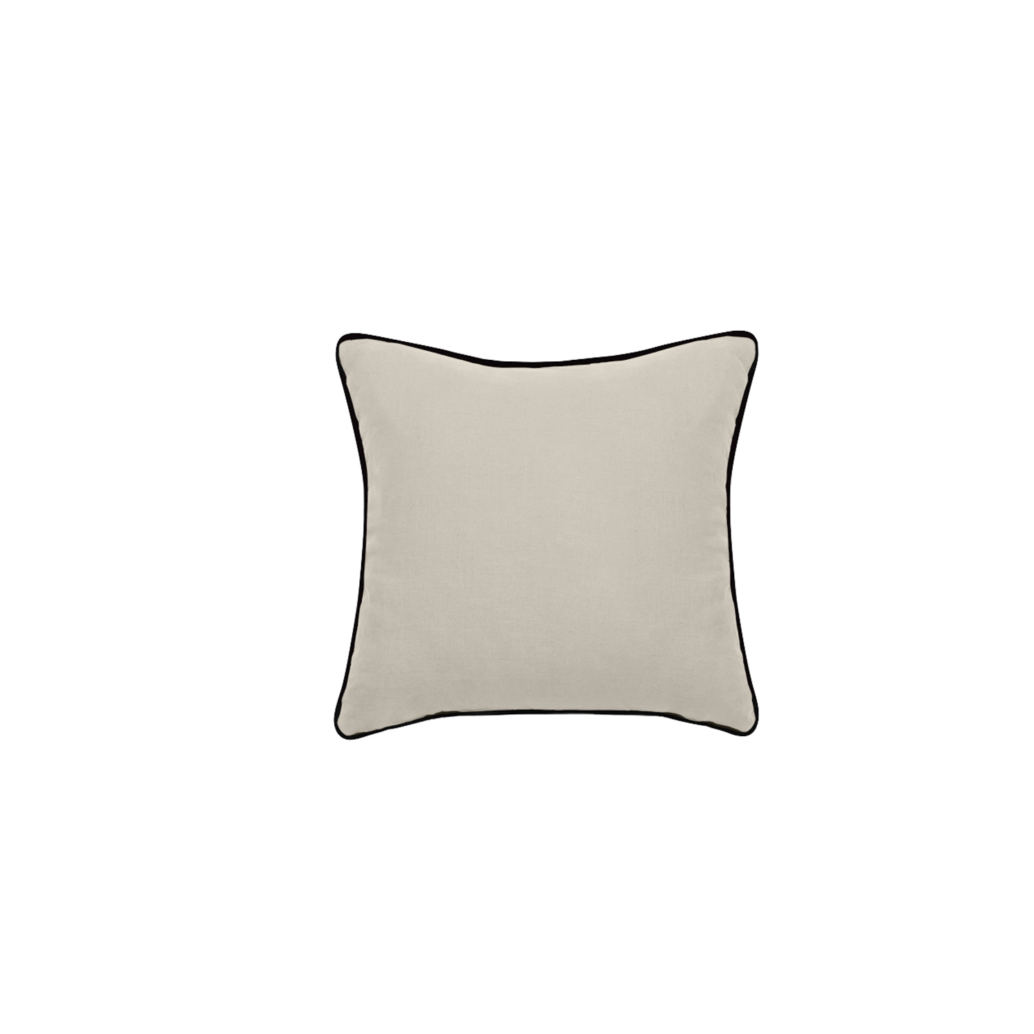 Coussin Prelude en lin lavé Naturel 45 x 45 Vent Du Sud