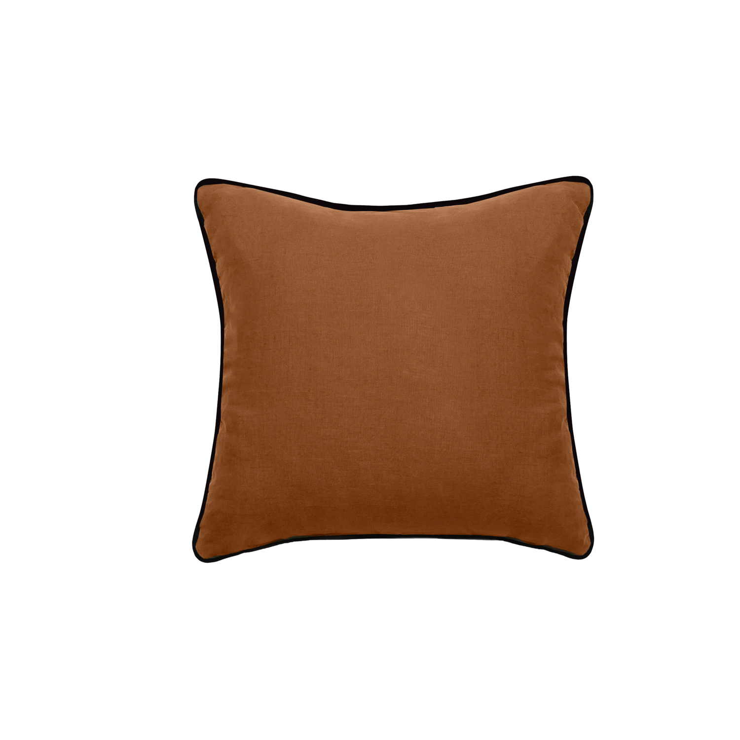 Coussin Prelude en lin lavé Terre Cuite 45 x 45 Vent Du Sud