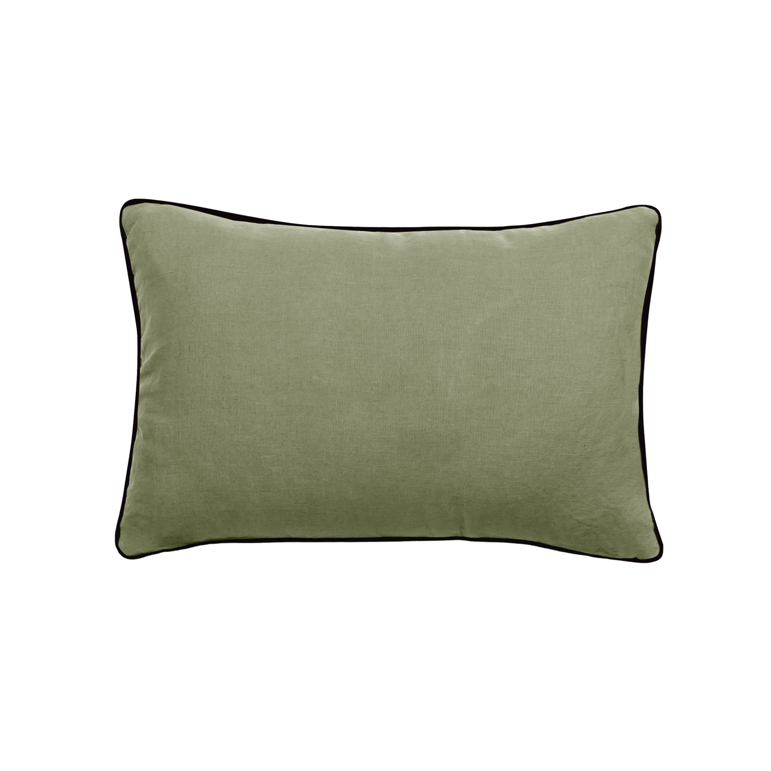 Coussin Prelude en lin lavé Vert Sauge 40 x 60 Vent Du Sud