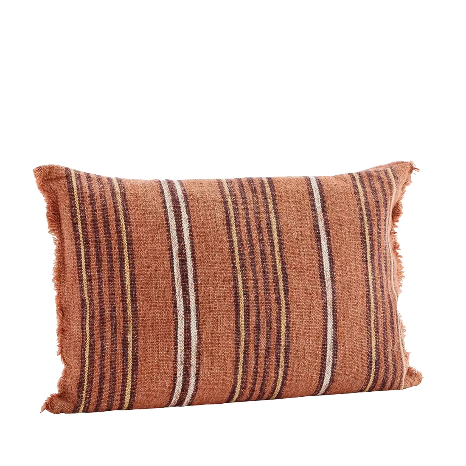 Coussin rayé à franges (40 x 60 cm) Madam Stoltz