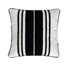 Coussin Rayures Noir Opjet