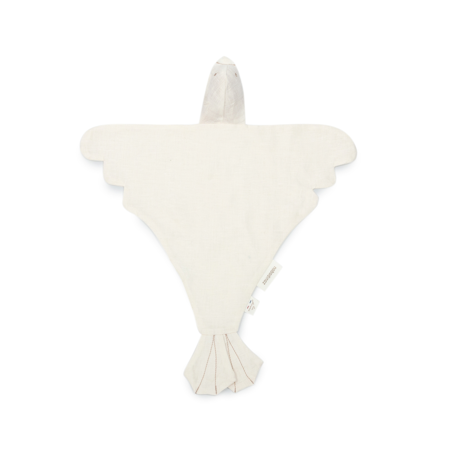 Doudou Bird Lin Français Off White Nobodinoz