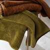 Drap de bain Issey (90 x 140 cm) Vert Olive Haomy