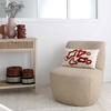 Fauteuil Eve Bouclette Beige Opjet