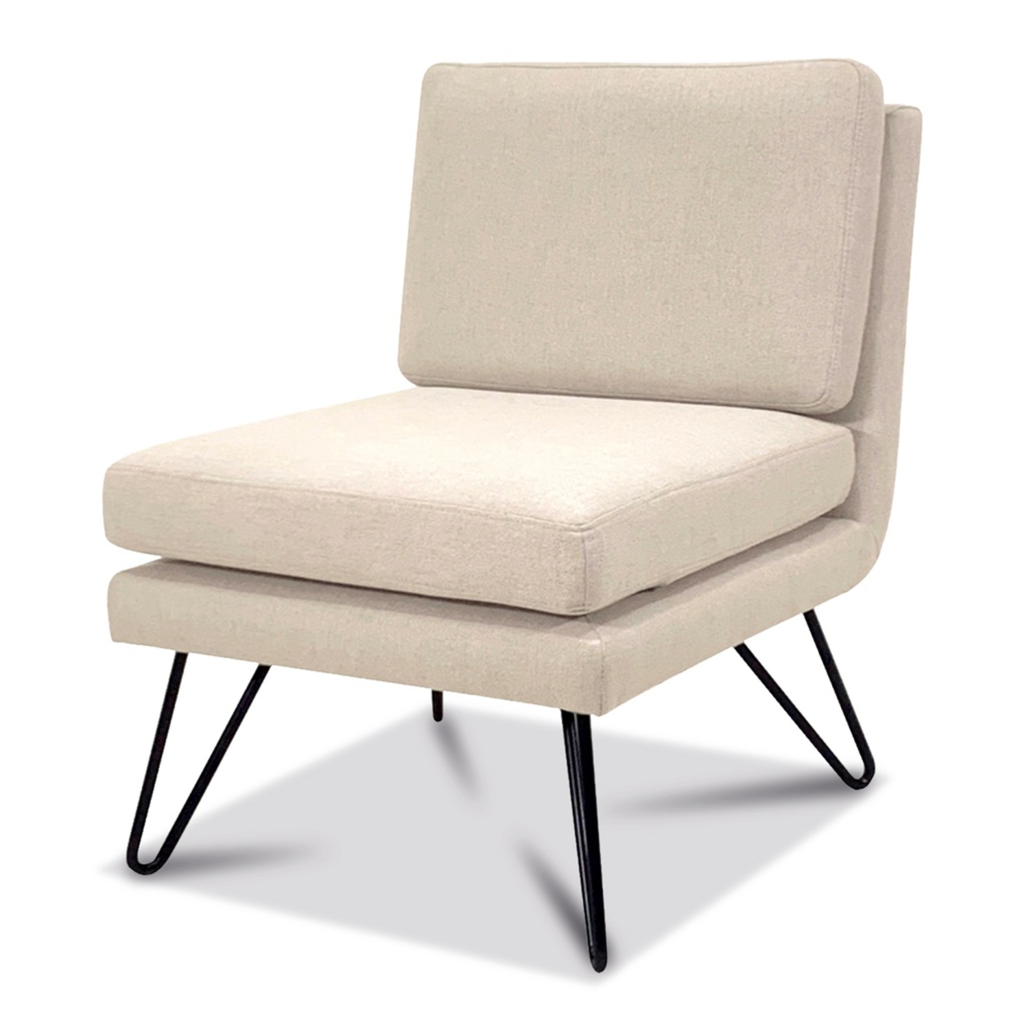 Fauteuil Jacques Toile Ecru Opjet