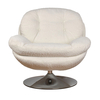 Fauteuil Nuage pivotant Bouclette Blanc Opjet