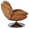 Fauteuil Nuage pivotant Velours Marron Opjet