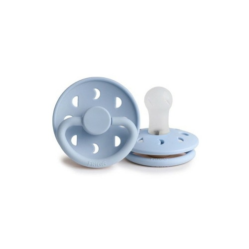 Frigg Tétine Moon silicone Powder Blue