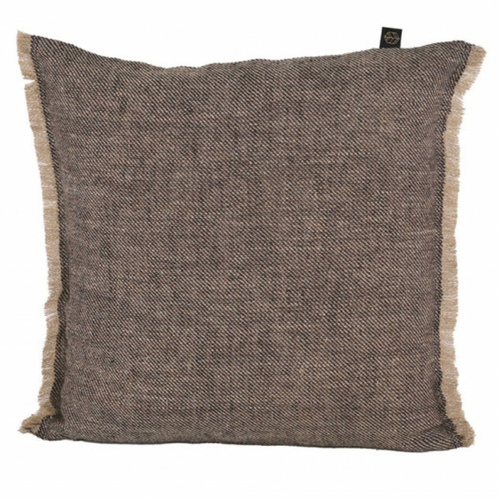 Haomy Coussin Cuba Charbon 45 x 45