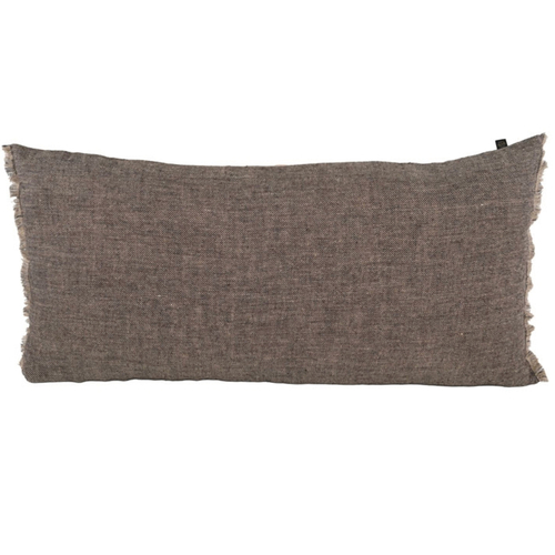Haomy Coussin Cuba Charbon 55 x 110