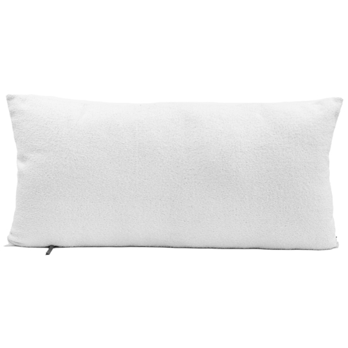 Haomy Coussin Erode Blanc 55 x 110