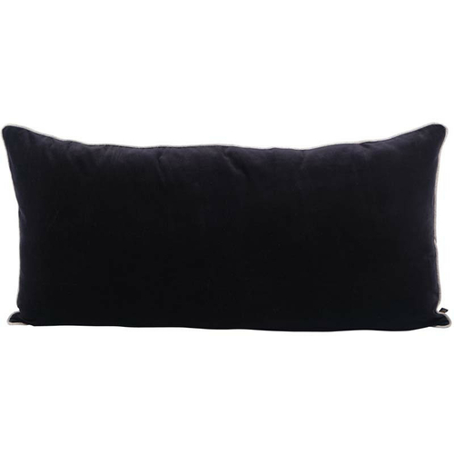 Haomy Coussin New Delhi Noir 55 x 110
