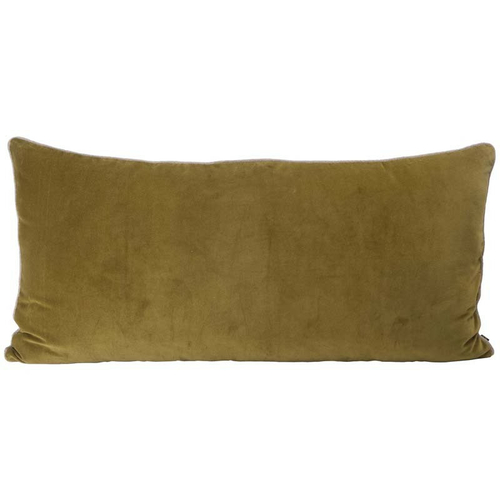 Haomy Coussin New Delhi Vert Olive 55 x 110