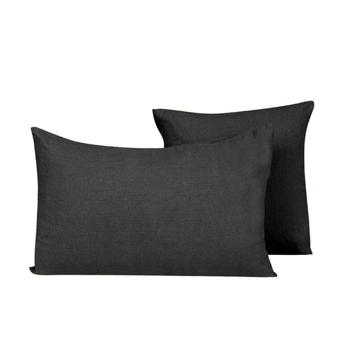 Haomy Coussin Porticcio Noir 40 x 60