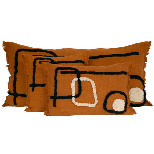 Haomy Coussin Tikri Caramel