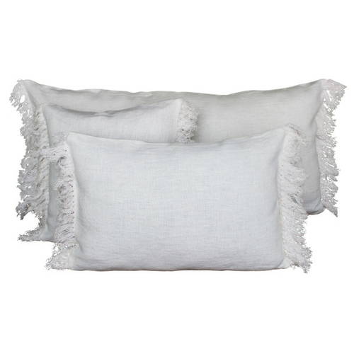 Haomy Coussin Wani Blanc