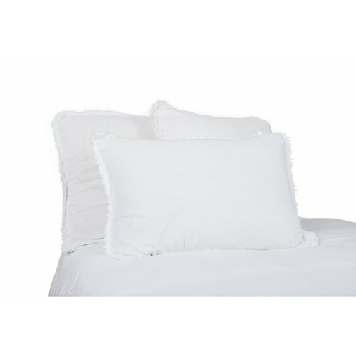 Haomy Housse de couette Katni Blanc