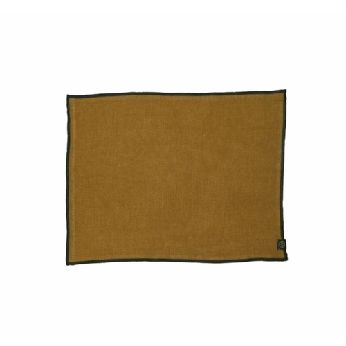 Haomy Serviette de table Luri (40 x 40 cm) Gold
