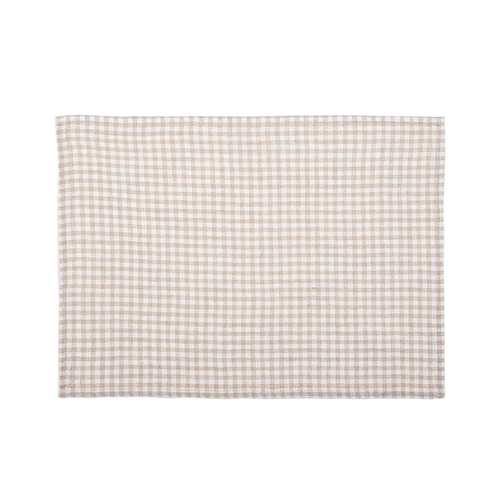 Haomy Serviette de table Piana en lin (36 x 48 cm)