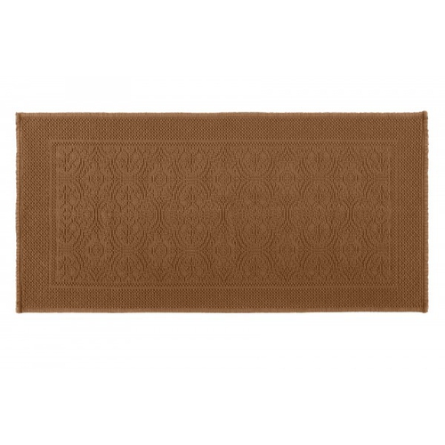 Haomy Tapis de bain Kymi 55 x 110cm Tabac