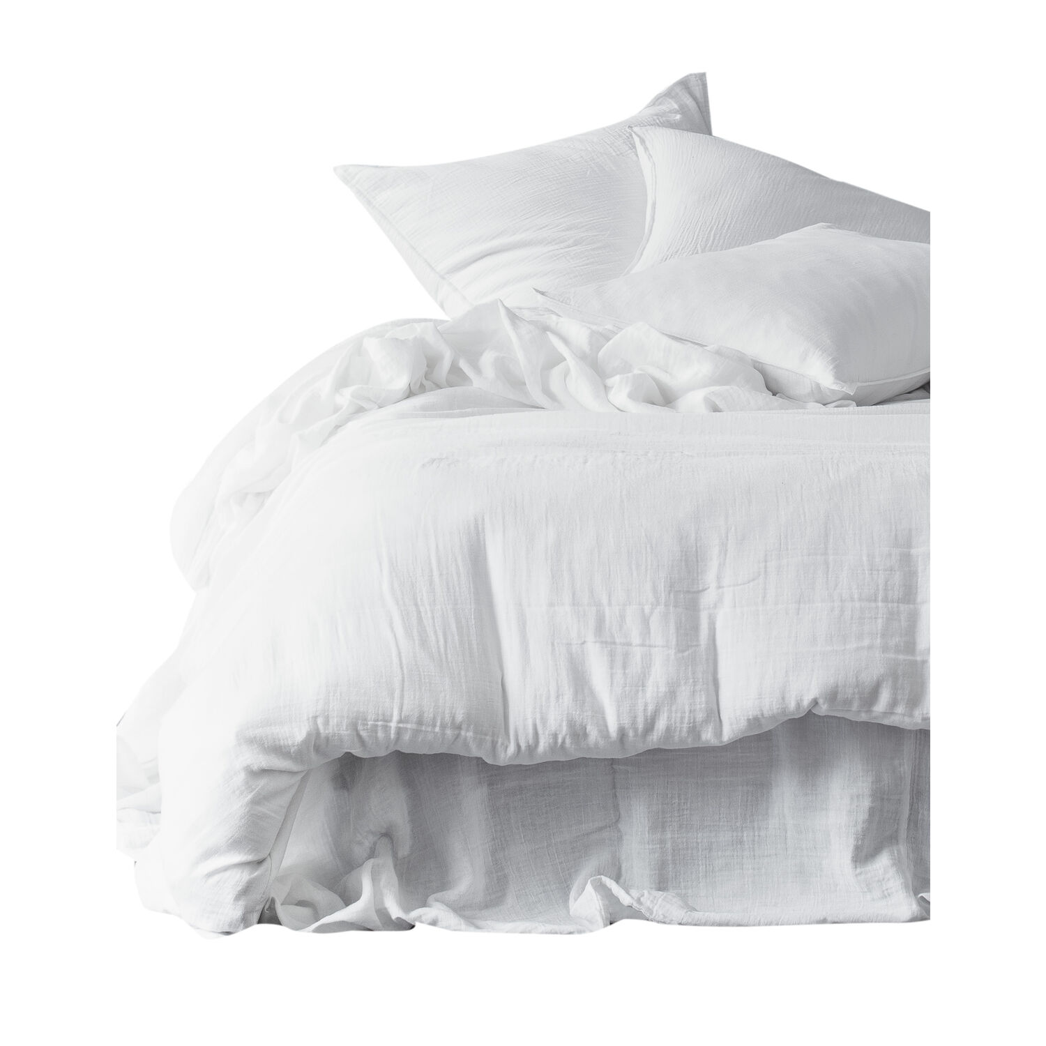 Housse de couette Dili Blanc Haomy