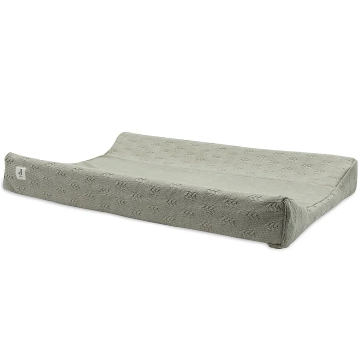 Housse de matelas à langer Grain Knit Olive Green Jollein