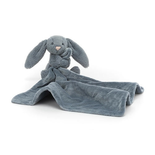 Jellycat Doudou Bashful Bunny Soother Dusky Blue