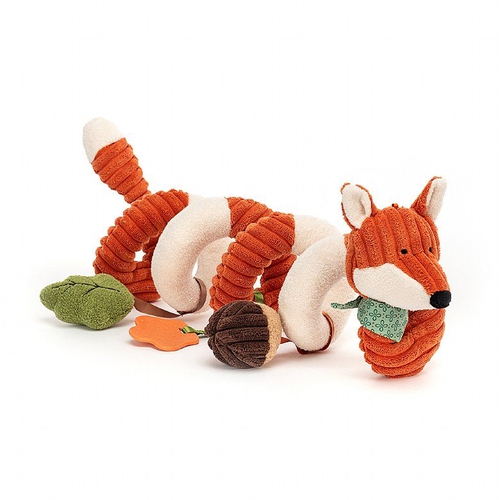 Jellycat Jouet d'activité en spirale Cordy Roy Renard