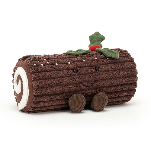 Jellycat Peluche Amuseable Bûche de Noël