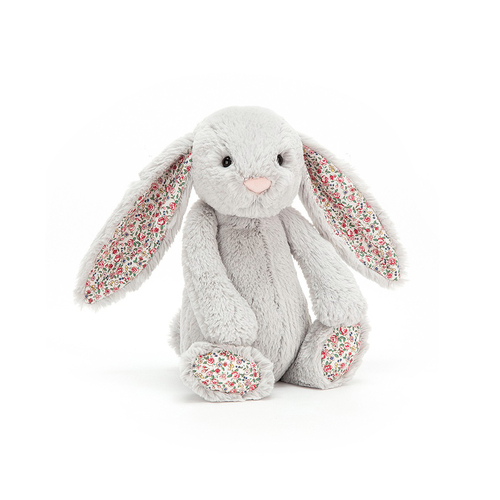 Jellycat Peluche Bashful Bunny Liberty - Small Silver