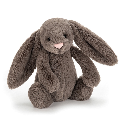 Jellycat Peluche Bashful Bunny - Medium Truffle