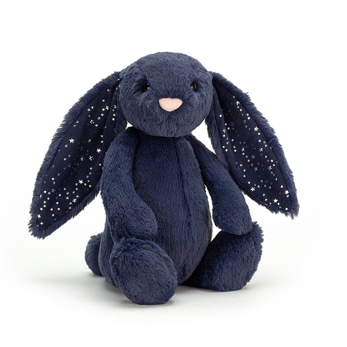 Jellycat Peluche Bashful Bunny Stars - Medium Stardust