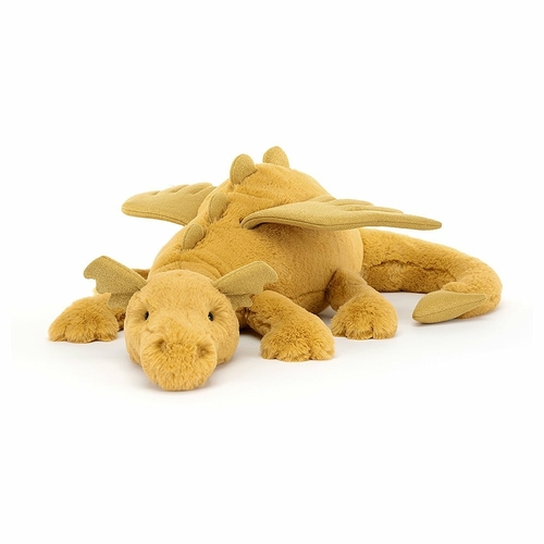 Jellycat Peluche Dragon Gold Huge