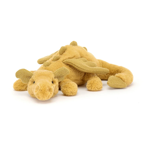 Jellycat Peluche Dragon Gold Little