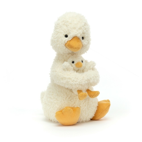 Jellycat Peluche Huddles Canard