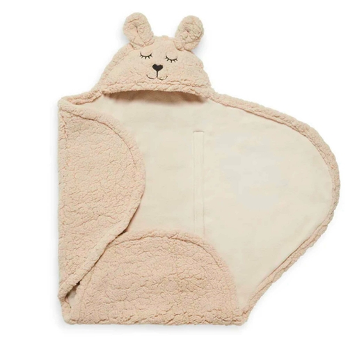 Jollein Couverture portefeuille Bunny Nougat