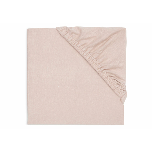 Jollein Drap housse en jersey uni Wild Rose