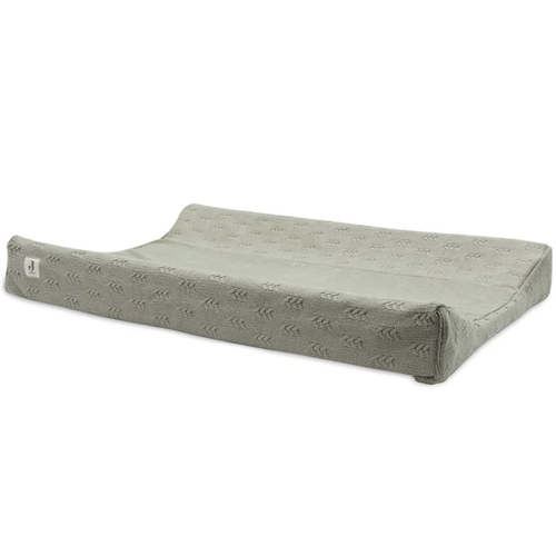 Jollein Housse de matelas à langer Grain Knit Olive Green