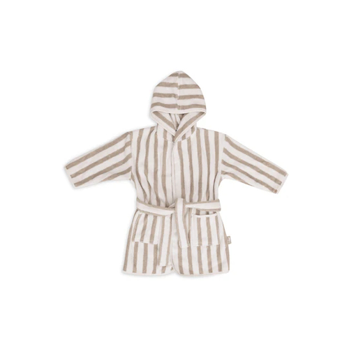 Jollein Peignoir de bain Stripe Olive Green