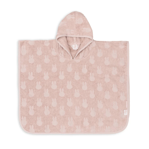 Jollein Poncho de bain Miffy Jacquard Wild Rose