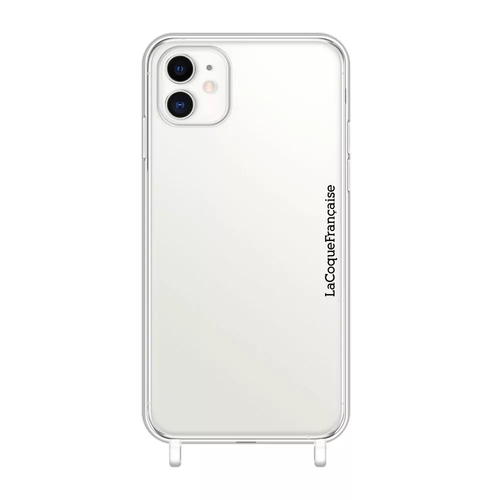 La Coque Française Coque anti-choc en silicone transparent iPhone 11