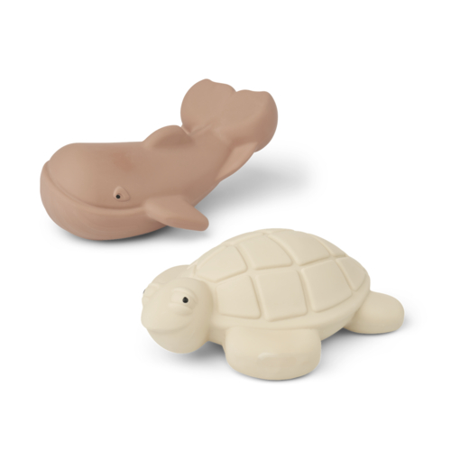 Liewood Pack de 2 Jouets de bain Ned Tuscany Rose