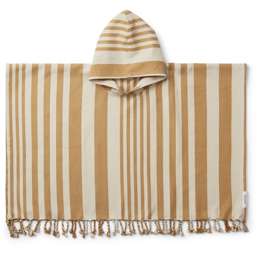Liewood Poncho Roomie Moutarde / Sandy 3-4 ans