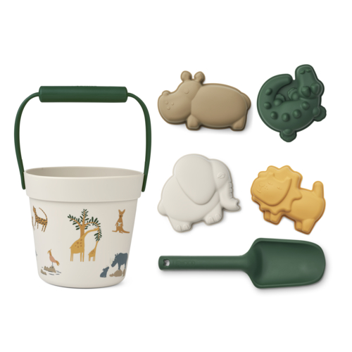 Liewood Set de Plage en Silicone Dante - All Together Sandy