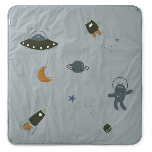 Liewood Tapis d'Activités Glenn Space Bleu