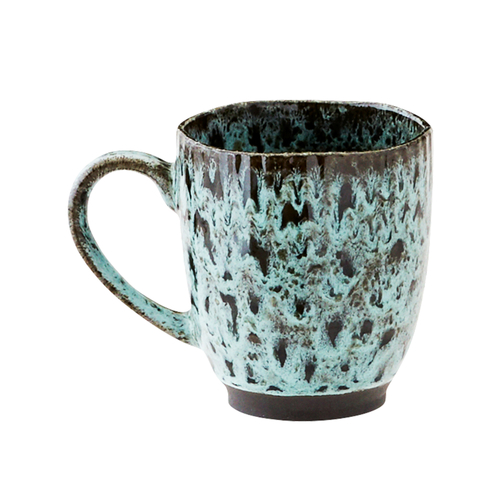 Madam Stoltz Mug en grès Bleu