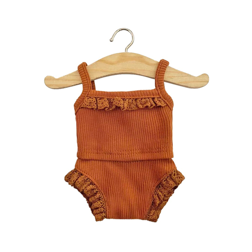 Minikane Dessous en maille - Fille Cognac