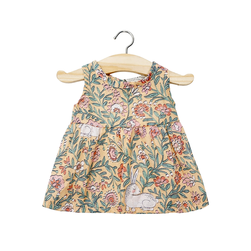 Minikane Robe sans manche Faustine Lapin Bohème