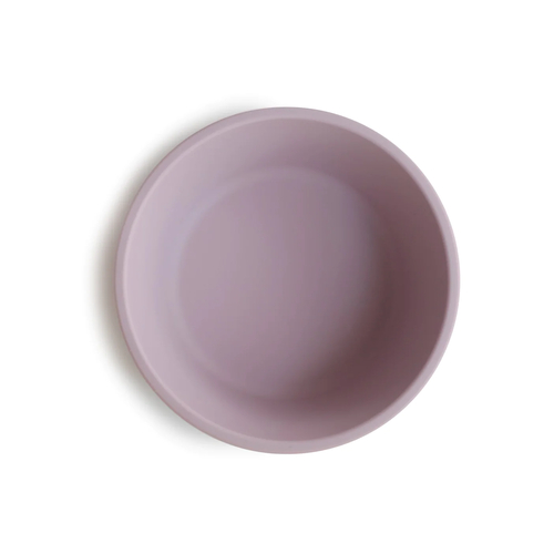 Mushie Bol à Ventouse en silicone Soft Lilac